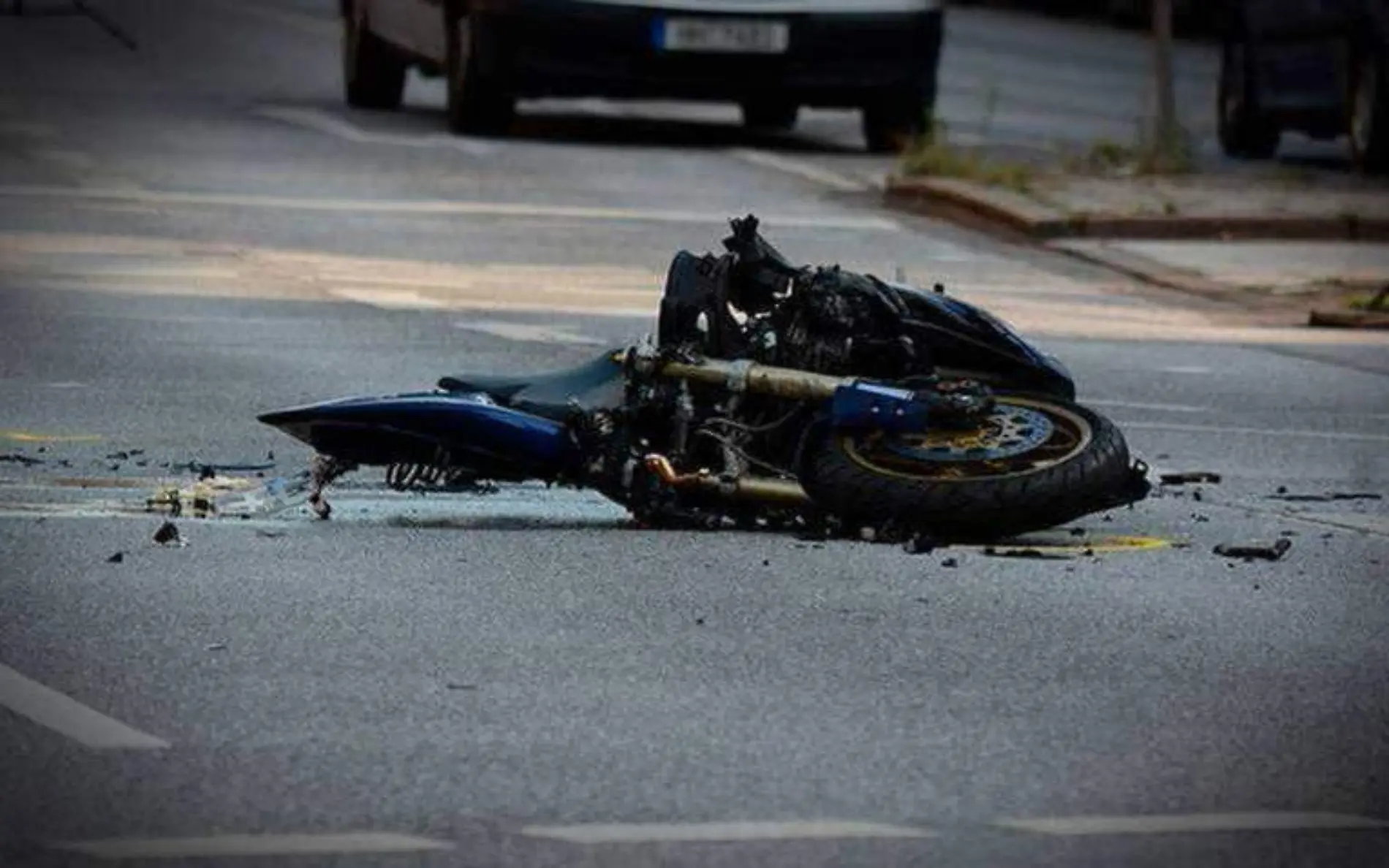 Accidente de motocicleta